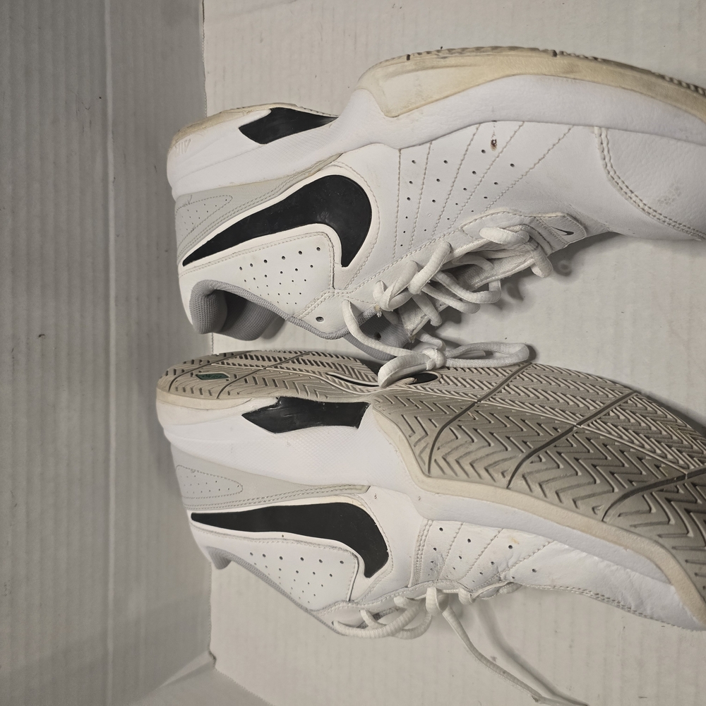Men's White and‎ Black Sneakers